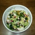 チビゴジラ's cooksnap of when they made 誰でも簡単きゅうりと鶏のささみの酢の物.