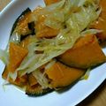 ナーちゃん's cooksnap of when they made 簡単☆かぼちゃと玉ねぎのマリネ.