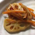 ばぶぞう's cooksnap of when they made レンコンにんじんキンピラ。.