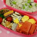 にゃにゃ☆☆☆'s cooksnap of when they made お弁当にぴったり★簡単チーズ卵焼き.