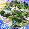 ぶぶ☆'s cooksnap of when they made エリンギと小松菜の薬念炒め.