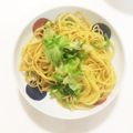 妻はベトナム人's cooksnap of when they made つわりに優しい酸っぱいレモン風味パスタ.