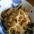 nobnob626's cooksnap of when they made ごぼうのみそバターきんぴら.