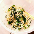 よしみるく's cooksnap of when they made もやしとほうれん草のナムル風♪.
