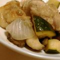 たっきょん☆'s cooksnap of when they made 簡単‼︎鶏胸肉とズッキーニとナスの中華風.