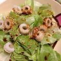 ラーメン好き♪'s cooksnap of when they made モリモリ食べれるレタスと竹輪の和風サラダ.