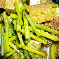マカロニ公爵's cooksnap of when they made 簡単☆厚揚げとにんにくの芽のゴマ煮☆.