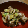 yossimario's cooksnap of when they made 砂肝とネギのピリ辛塩炒め.