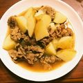 Futenka's cooksnap of when they made 10分で煮物？新じゃがと牛肉のバター煮.