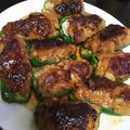 sanmosan's cooksnap of when they made ピーマンの肉詰め.