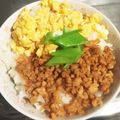 as♡'s cooksnap of when they made 超低脂肪！ 鶏そぼろ丼.
