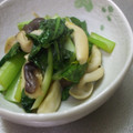 おりょせん's cooksnap of when they made 小松菜ときのこの☆簡単さっぱりポン酢炒め.