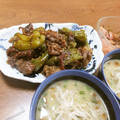 よちりん's cooksnap of when they made 超簡単☆丸ごとピーマンと牛肉の甘辛炒め.
