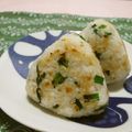 赤い電話's cooksnap of when they made ニラごま焼きおにぎり.