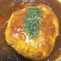 mipoyo's cooksnap of when they made 煮込みも焼きも♡柔らか豆腐入ハンバーグ.