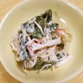 せつみか's cooksnap of when they made 5分で出来る！ピリ辛わさびマヨ和え.