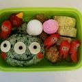 ゆいぱんまん's cooksnap of when they made 簡単♪リトルグリーンメン♪キャラ弁.