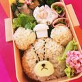 3chan。's cooksnap of when they made キャラ弁＊ジャッキーおにぎり.