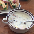 おはなすき's cooksnap of when they made 簡単♪家族絶賛♡きのこのクリームスープ.
