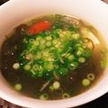 ぴぃー子's cooksnap of when they made もずくと豆腐のあったかぷるぷるスープ.