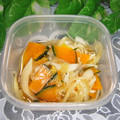 mielle's cooksnap of when they made すずかぼちゃと玉ねぎのマリネ.