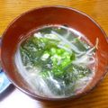 B子chan's cooksnap of when they made 搾菜スープ.