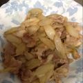 ちっちょり's cooksnap of when they made 誰でもできる♡ウドと豚肉の味噌炒め♪.