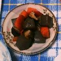 えり0313's cooksnap of when they made 茅乃舎のだしで☆椎茸と蒟蒻の甘辛煮.