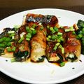 MASAYAmyu4's cooksnap of when they made 甘辛な木綿豆腐の肉巻き.