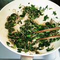 Jyohana's cooksnap of when they made 簡単♪節約♪大根の葉とじゃこの常備菜♡.