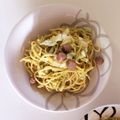pink_kozou's cooksnap of when they made アボカドベーコンクリームスパゲッティ.