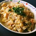 たんたん　's cooksnap of when they made めんたいチャーハン.
