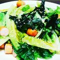 MASAYAmyu4's cooksnap of when they made ロメインレタスの塩炒め.