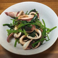 おはなすき's cooksnap of when they made イカとほうれん草の醤油麹バター炒め♪.