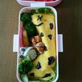 ひよママぴっこ's cooksnap of when they made ＊キャラ弁＊キリンさんのオムライス弁当.