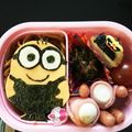 きさひま's cooksnap of when they made キャラ弁＊怪盗グルーのミニオン.