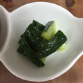 すだっちちー's cooksnap of when they made きゅうりの塩だれわさび風味.
