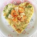 xoxoyumi07's cooksnap of when they made 炊飯器で！アサリとエビのサフランライス.