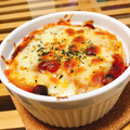 ぱんぷきん♡'s cooksnap of when they made 余った春巻きの皮で！簡単ラザニア.