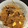 ルナＰボール's cooksnap of when they made 焼肉のタレで簡単♪チャプチェ.