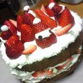 ｺﾛｺﾛまるも's cooksnap of when they made 苺のサンタさん♡.