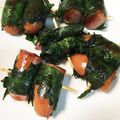 ラブパンチェリー's cooksnap of when they made お弁当のおかずに！青じそウィンナー.