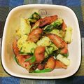 クック9DN9UA☆'s cooksnap of when they made 簡単★ポテトとウィンナのマスタード風味.