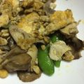 いち☆23チビ's cooksnap of when they made スナップエンドウのバター炒め.
