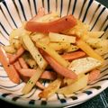 ＊SHIBA＊'s cooksnap of when they made ウインナーとじゃが玉の醤油炒め.