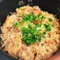 うさnn's cooksnap of when they made 豚挽き肉ともやしの炊き込みチョットピリ辛.