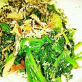 ユーロン's cooksnap of when they made あと一品☆ほうれん草の胡麻和え.