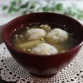 まろんかふぇ's cooksnap of when they made 桜えびのはんぺん団子汁.