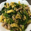 やんちゃん119's cooksnap of when they made ほうれん草と卵の炒め物.