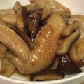 miy23feb's cooksnap of when they made 簡単麺つゆで 手羽先と椎茸の和風煮物.